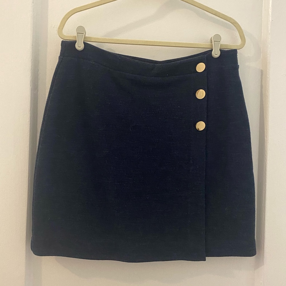 Navy Loft skirt size 10